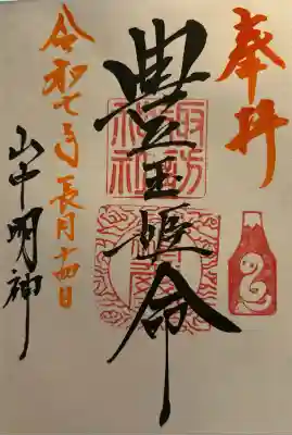 山中諏訪神社(山梨県)