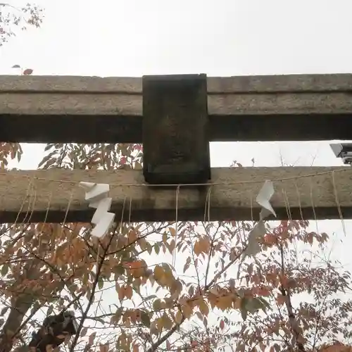 鳩森八幡神社の鳥居