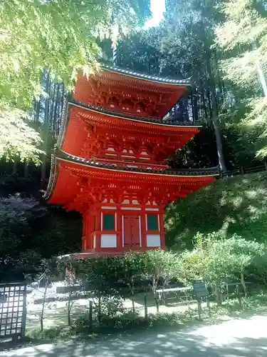 岩船寺の塔