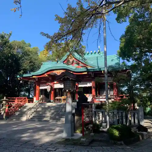 多摩川浅間神社の本殿・本堂