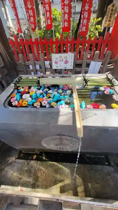 下谷神社の手水舎