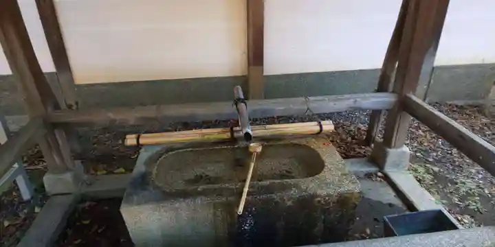 新熊野神社の手水舎