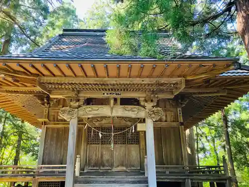 風巻神社の本殿