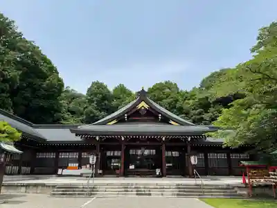 群馬県護国神社の本殿・本堂