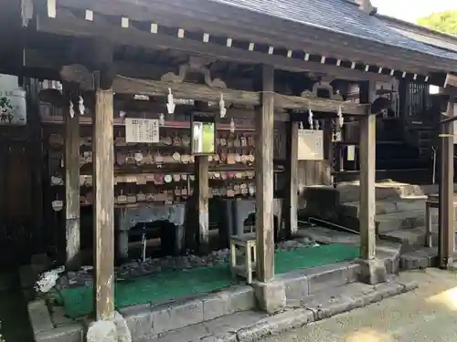 新田神社の手水舎