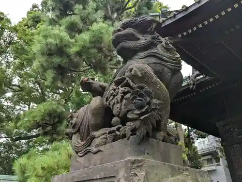 荏原神社の狛犬