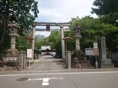 加納天満宮の鳥居