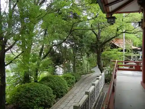 多摩川浅間神社の庭園