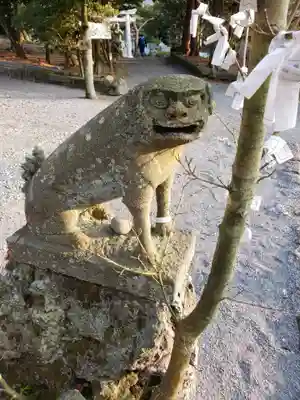 雲仙温泉神社の狛犬
