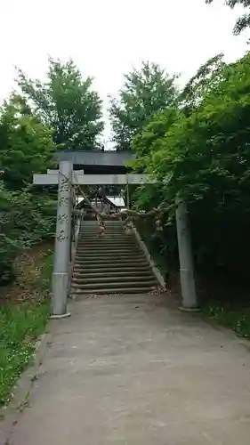 厚真神社の鳥居