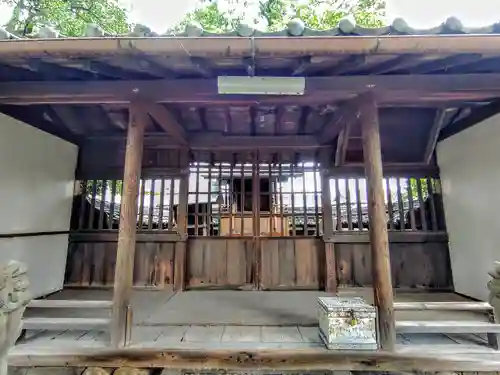 神明社（久地野）の本殿・本堂