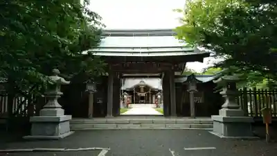 根室金刀比羅神社の山門・神門