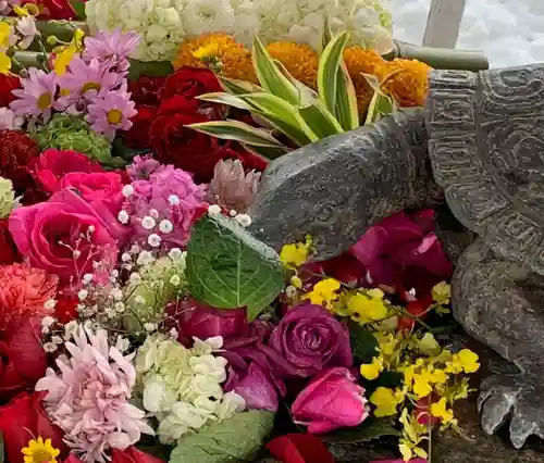 杉杜白髭神社の手水舎