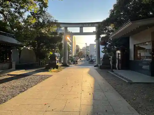 王子神社の鳥居