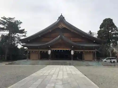 富山縣護國神社の本殿