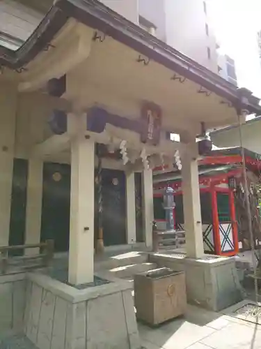 坐摩神社の本殿・本堂