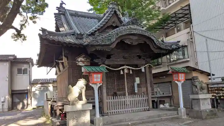 西新町天満社の本殿・本堂