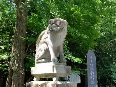 比布神社の狛犬