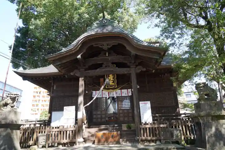 阿邪訶根神社の本殿・本堂