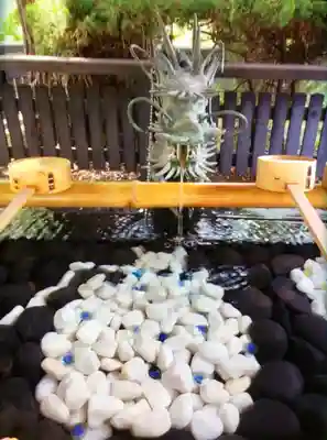 熊野神社の手水舎