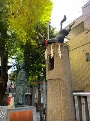 安倍晴明神社（阿倍王子神社境外末社）の狛犬