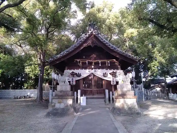 七所神社の本殿・本堂