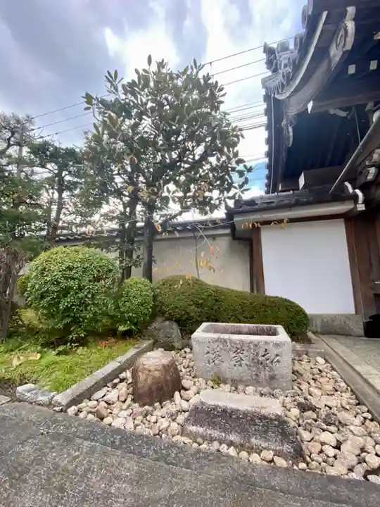 新德禅寺 (新徳寺)の手水舎