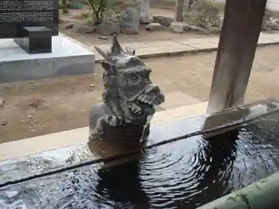 蓮馨寺の手水舎