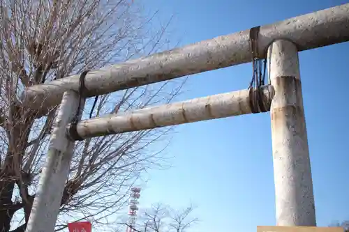 栗橋八坂神社の鳥居