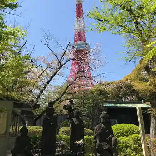 増上寺の景色