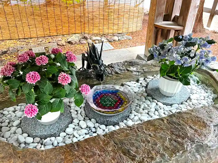 琴似神社の手水舎