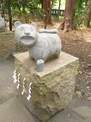 甲斐國一宮 浅間神社の狛犬