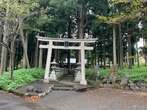 山宮浅間神社の鳥居