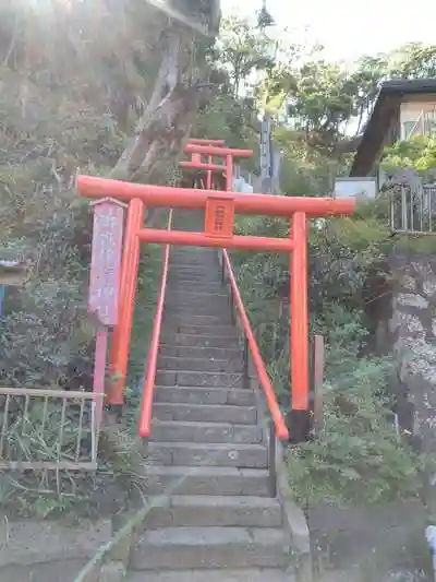 御嶽稲荷神社の鳥居