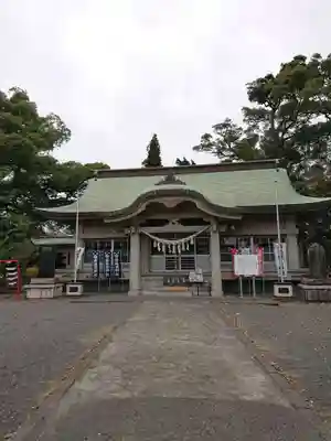服織田神社の本殿・本堂