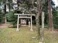 成田熊野神社の鳥居