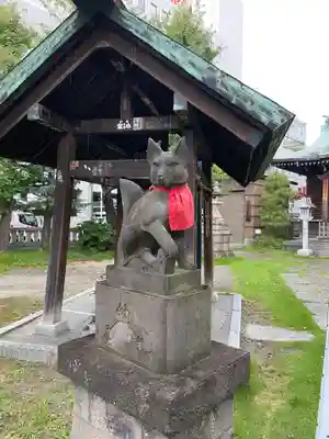千束稲荷神社の狛犬