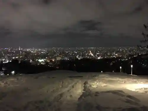 札幌伏見稲荷神社の景色