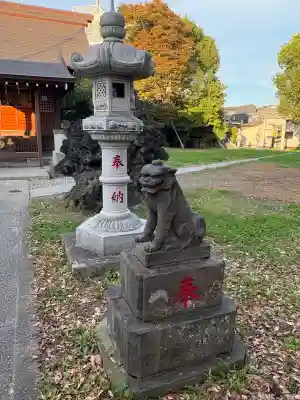 船堀日枝神社の狛犬
