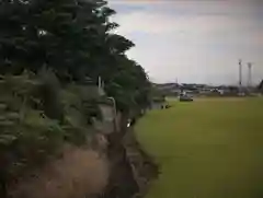 御田神社の周辺