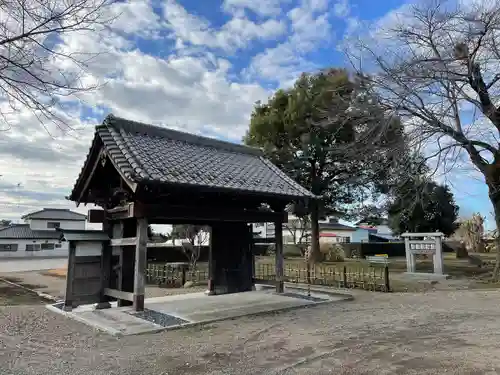 下野薬師寺 (旧 安國寺)の山門