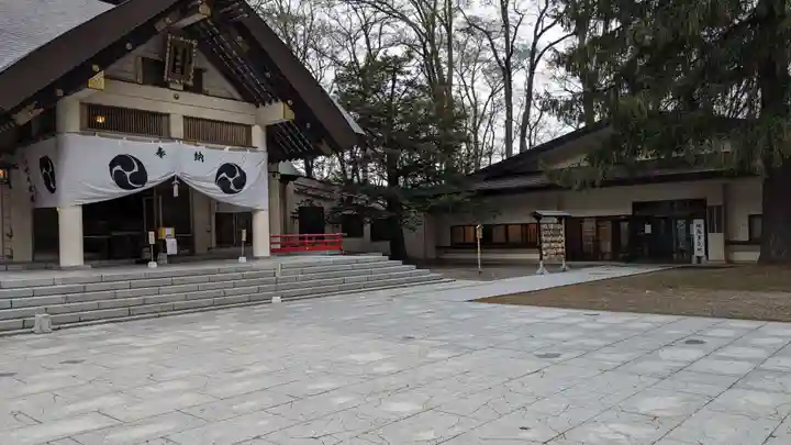 帯廣神社の本殿・本堂