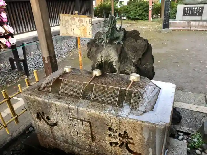 清水観音堂の手水舎