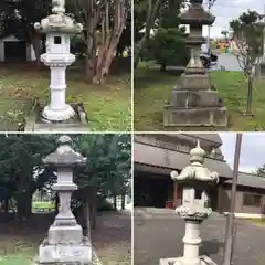 当別神社の塔