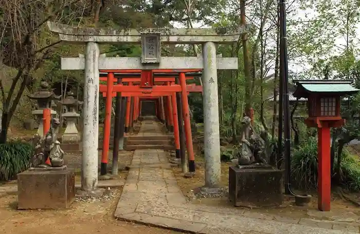 鎮西大社諏訪神社の鳥居