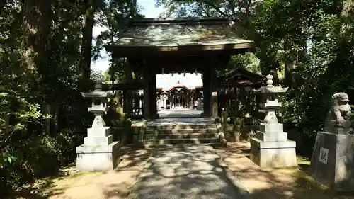 筑紫神社の山門