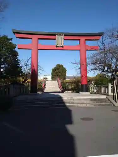 亀戸天神社の鳥居