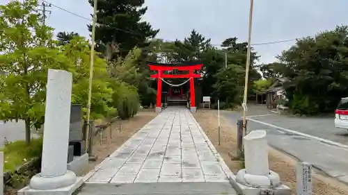 伊去波夜和氣命神社の鳥居