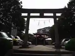 乞田八幡神社の鳥居