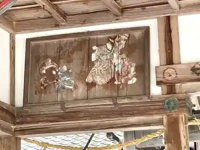 上葦穂神社の芸術